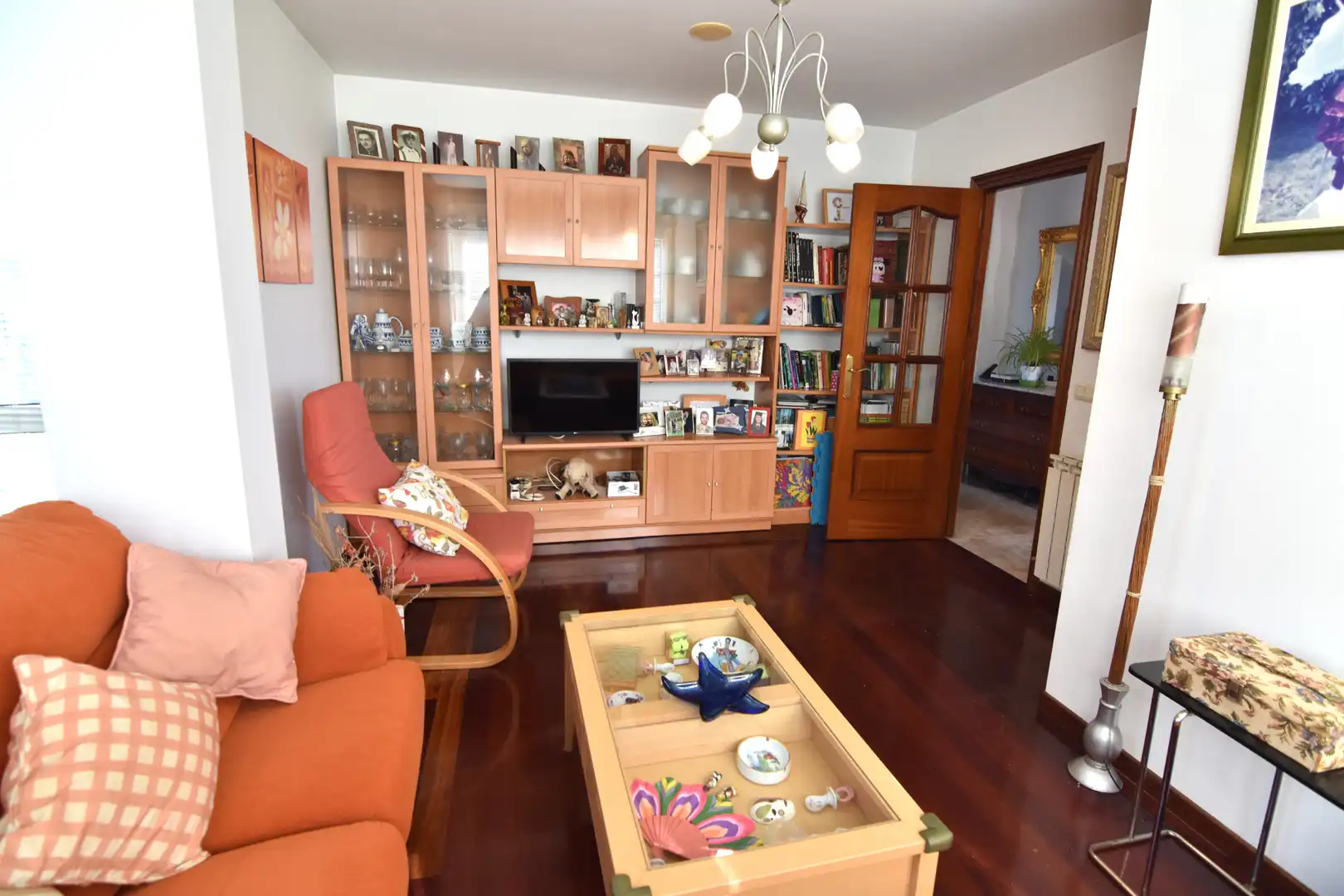 Living room of Houses for sale in Sada (A Coruña)  with Heating, Private garden and Parquet flooring
