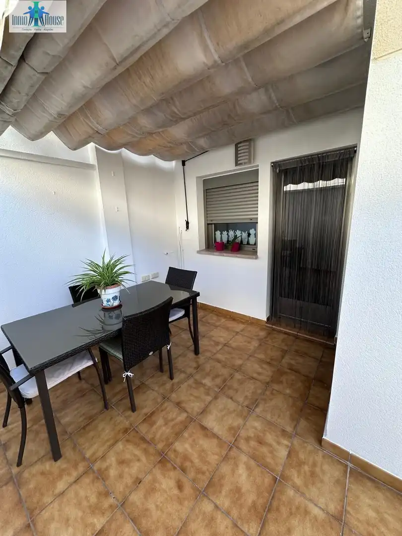 Terraza de Casa adosada de alquiler en Albacete con Aire acondicionado, Calefacción y Parquet