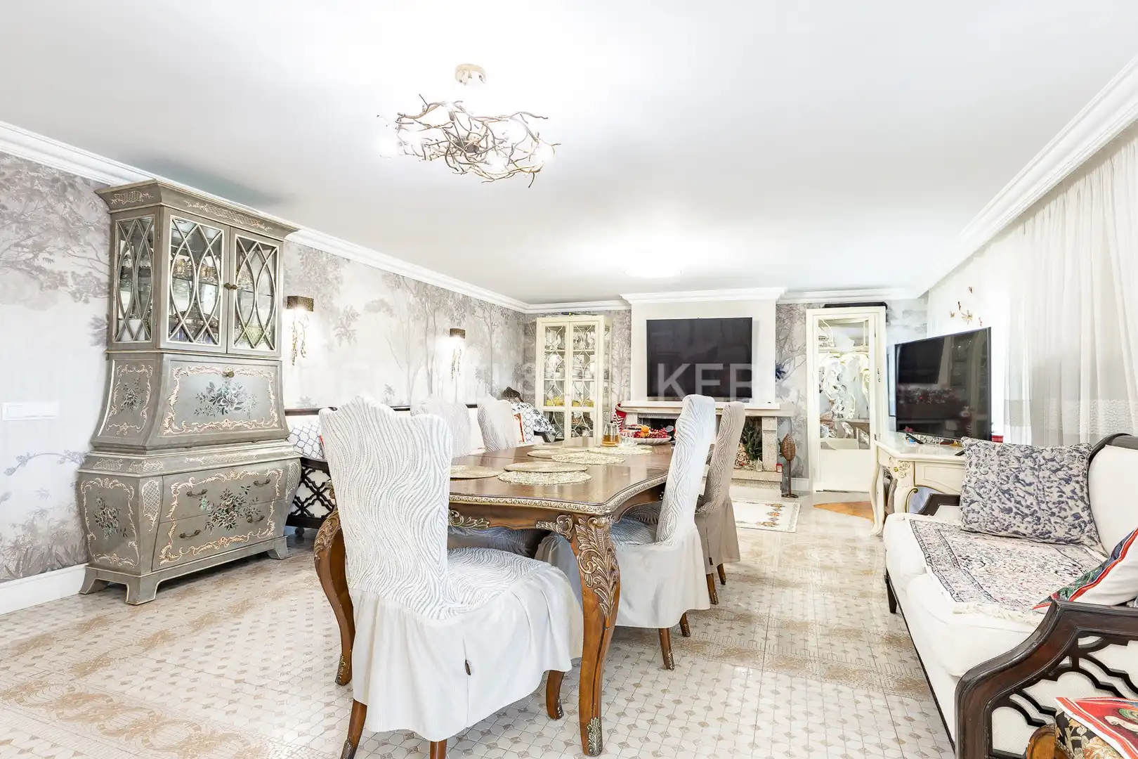 Comedor de Casa o chalet de alquiler en Sitges con Aire acondicionado, Calefacción y Jardín privado