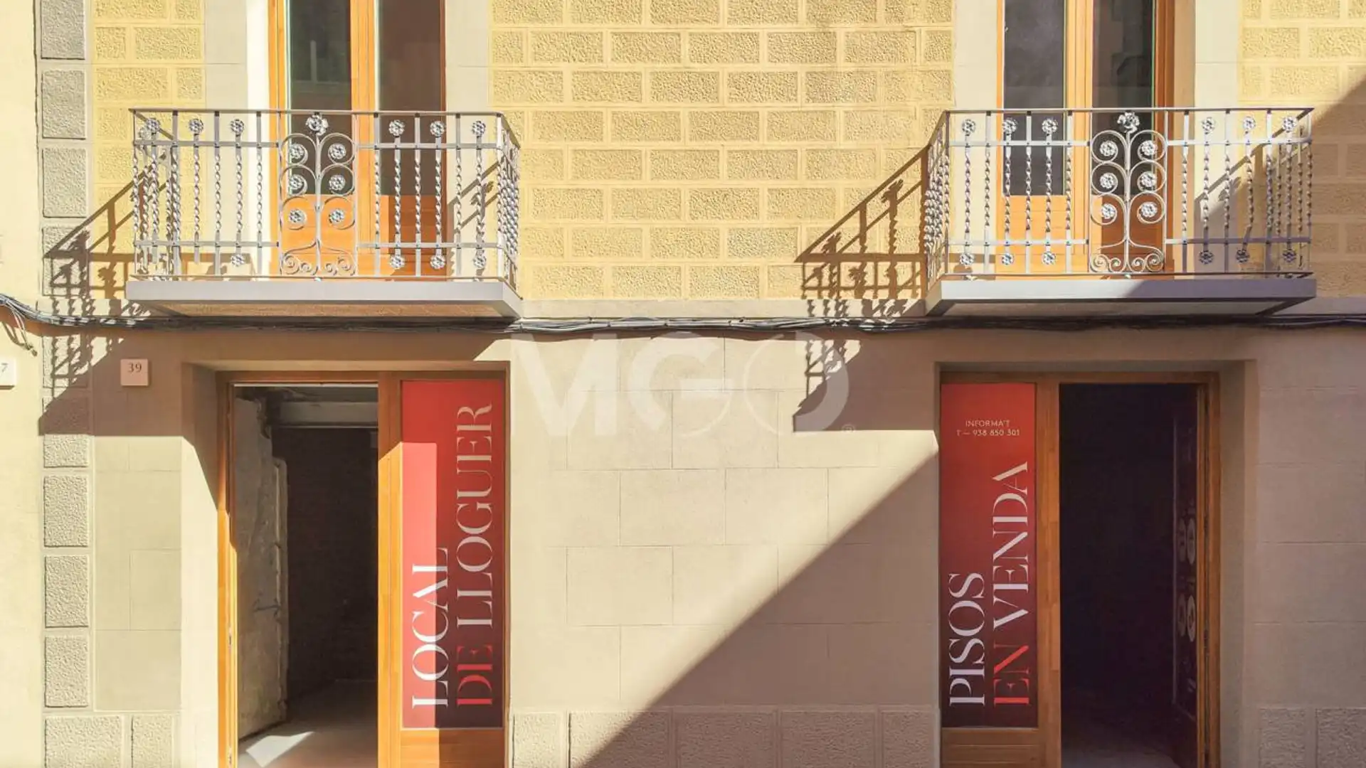 Vista exterior de Local de alquiler en Vic