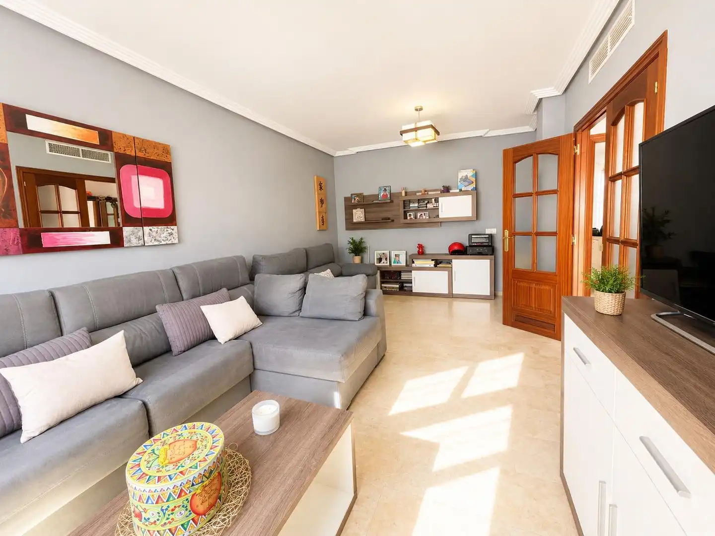 Living room of Detached homes for sale in Málaga  with Air Conditioner