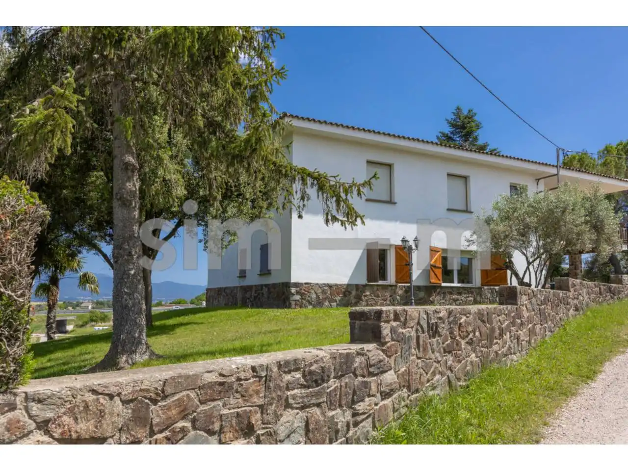 Vista exterior de Casa o chalet en venta en Gurb con Aire acondicionado, Calefacción y Jardín privado