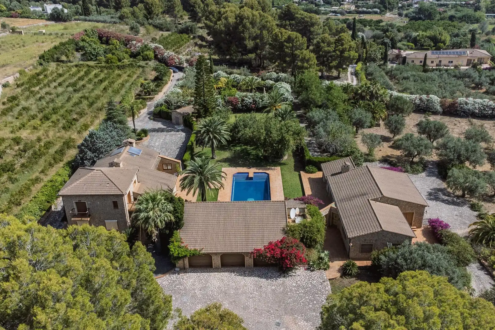 Jardí de Casa o xalet en venda en Pedreguer amb Aire condicionat, Calefacció i Jardí privat