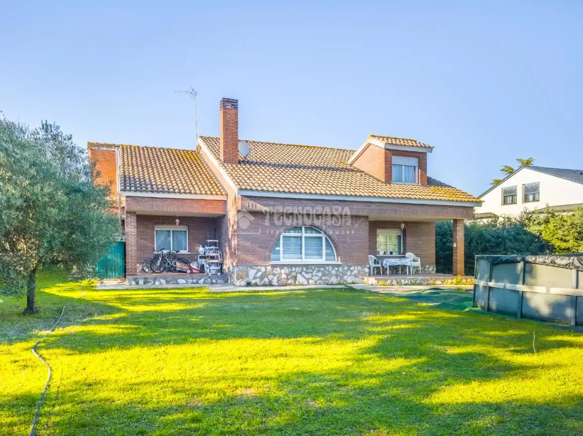 Jardín de Casa o chalet en venta en Nuevo Baztán con Aire acondicionado