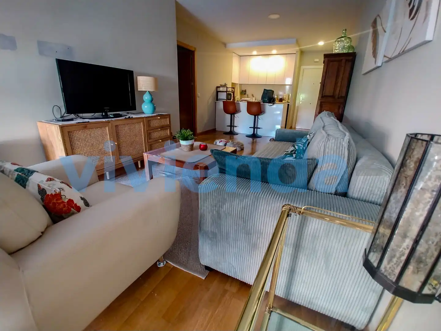 Living room of Flat for sale in Madrid  with Heating, Swimming Pool and Community pool