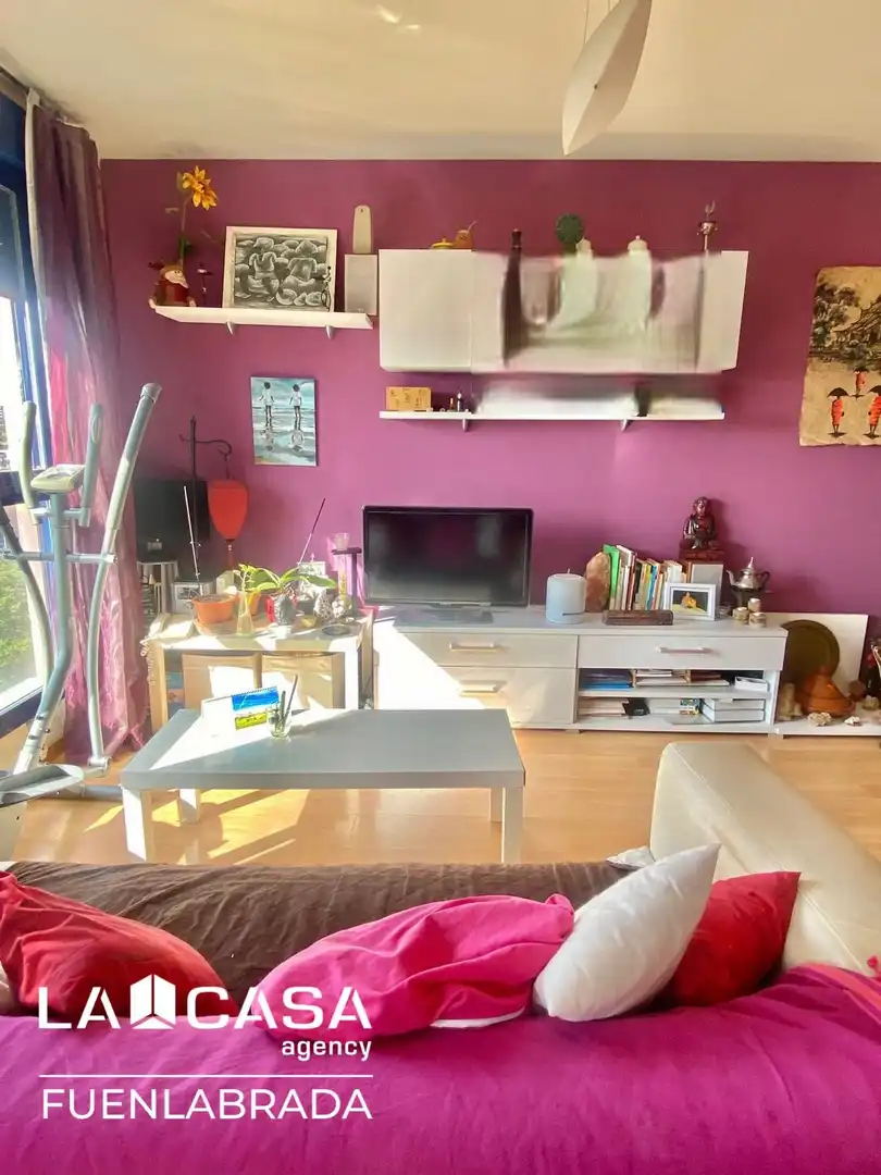 Sala de estar de Piso en venta en Fuenlabrada con Aire acondicionado, Trastero y Piscina