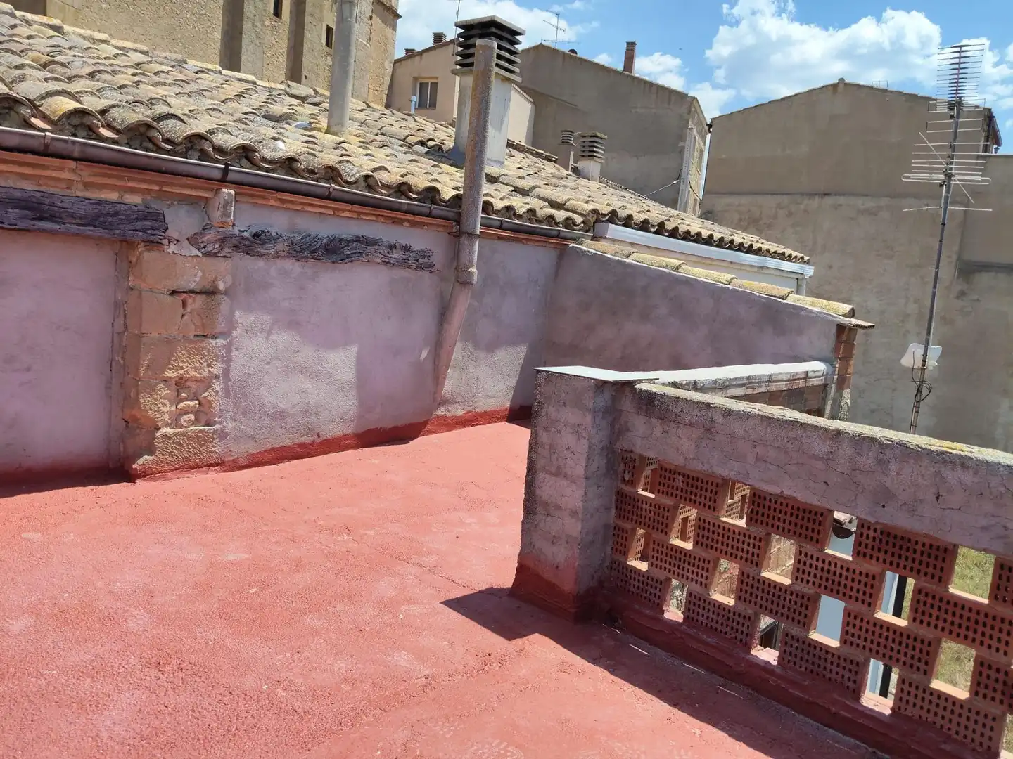 Terrassa de Finca rústica en venda en Bellaguarda amb Terrassa, Traster i Balcó