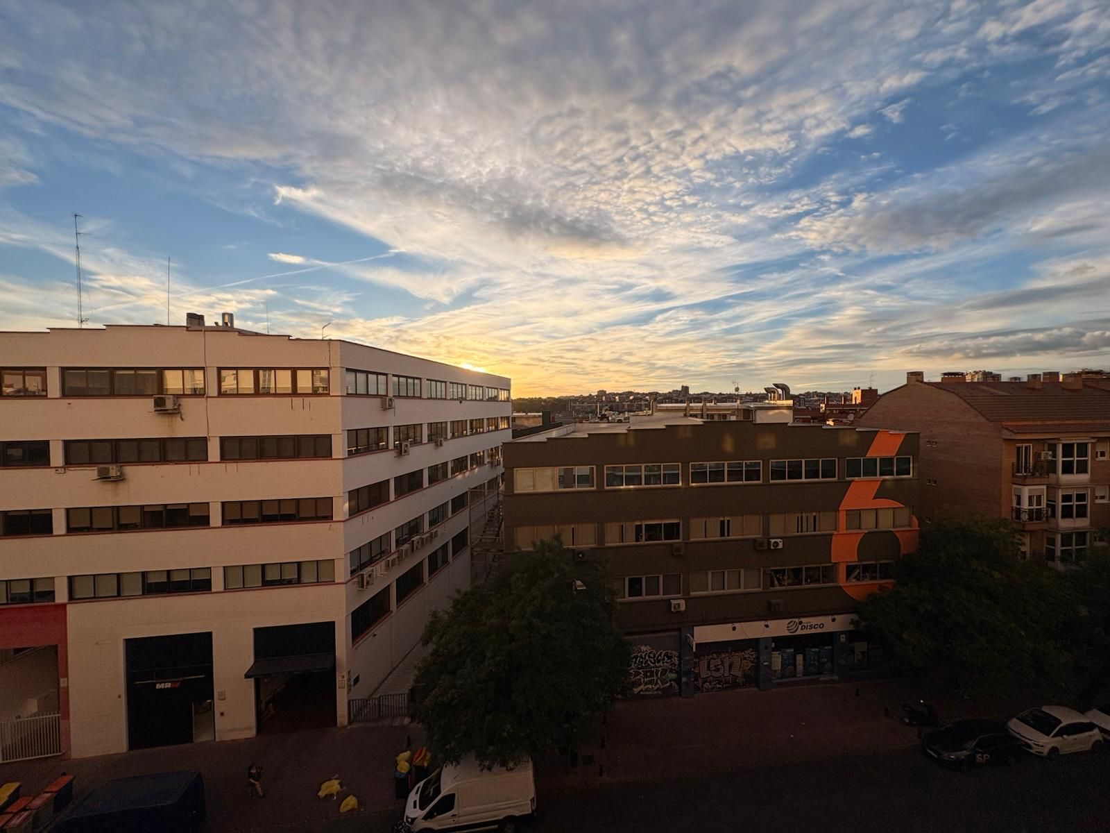Exterior view of Flat to rent in  Madrid Capital  with Heating and Terrace