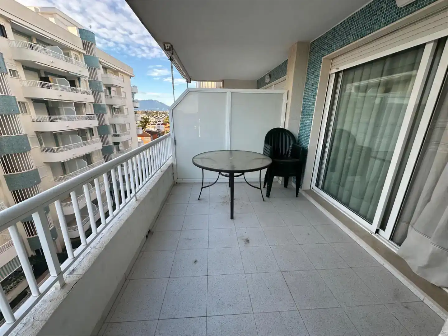 Terrasse von Wohnung zur Miete in Daimús mit Schwimmbad