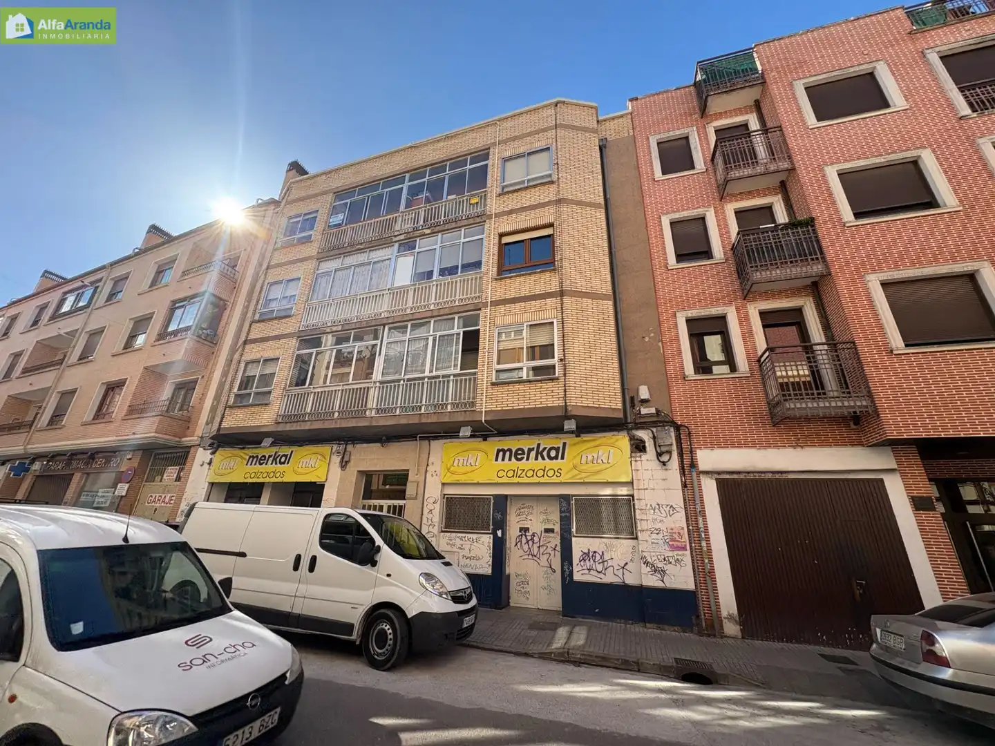 Exterior view of Flat for rent in Aranda de Duero  with Heating, Storage room and Furnished