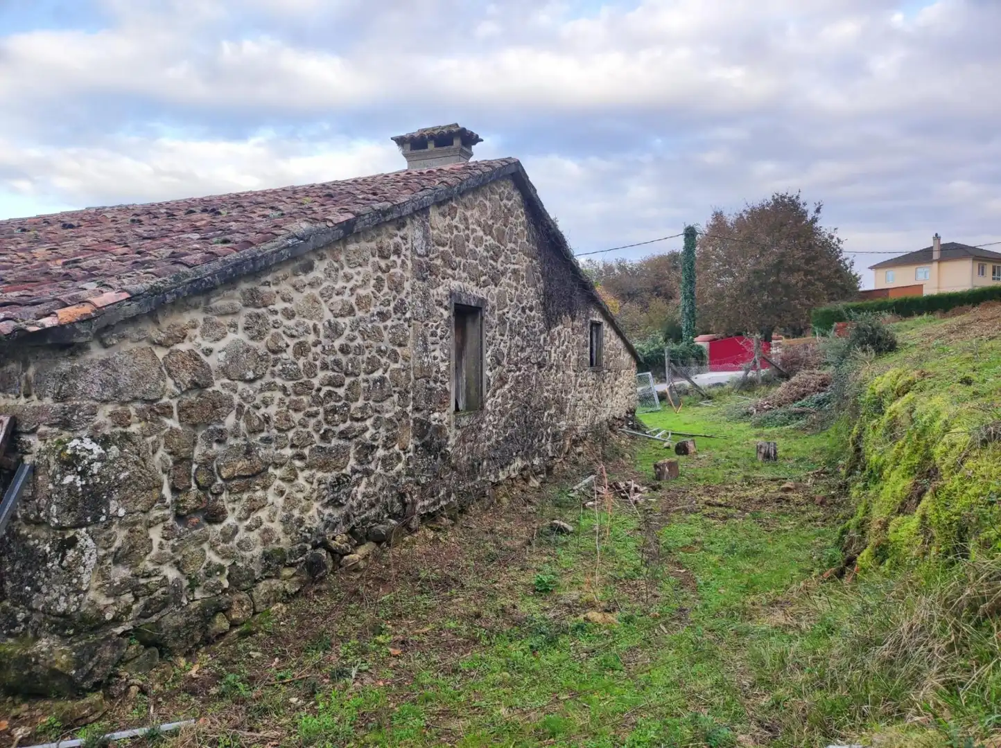 Vista exterior de Finca rústica en venta en A Estrada 
