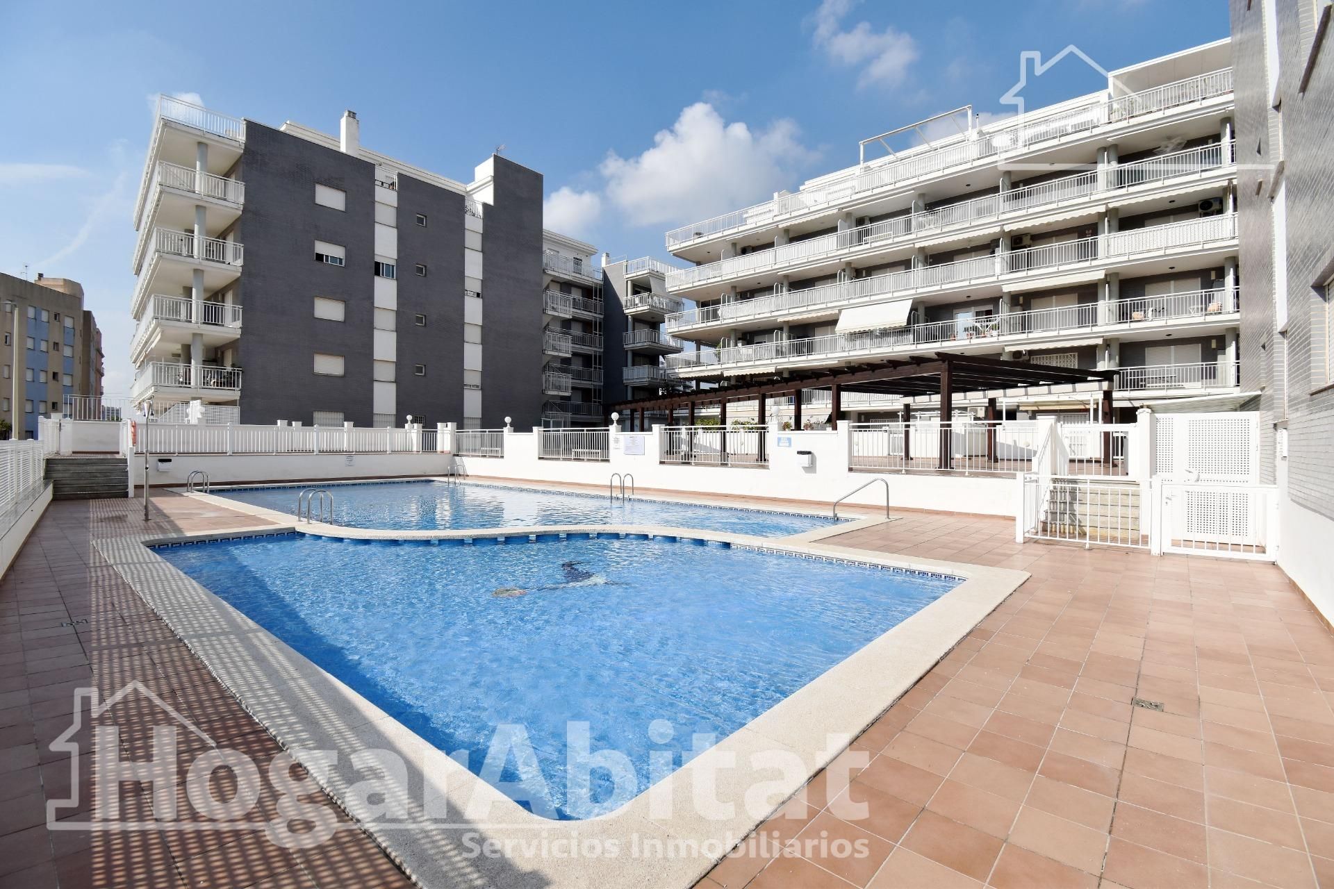 Swimming pool of Flat for sale in Moncofa  with Terrace, Storage room and Community pool