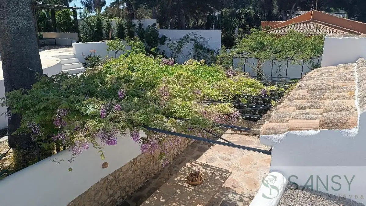 Garden of Houses for sale in Jávea / Xàbia  with Air Conditioner, Heating and Storage room
