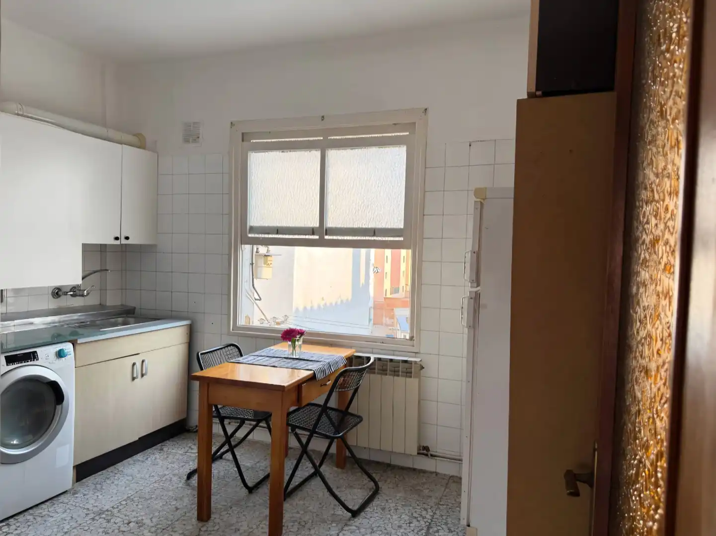 Kitchen of Flat for sale in  Logroño  with Heating and Furnished
