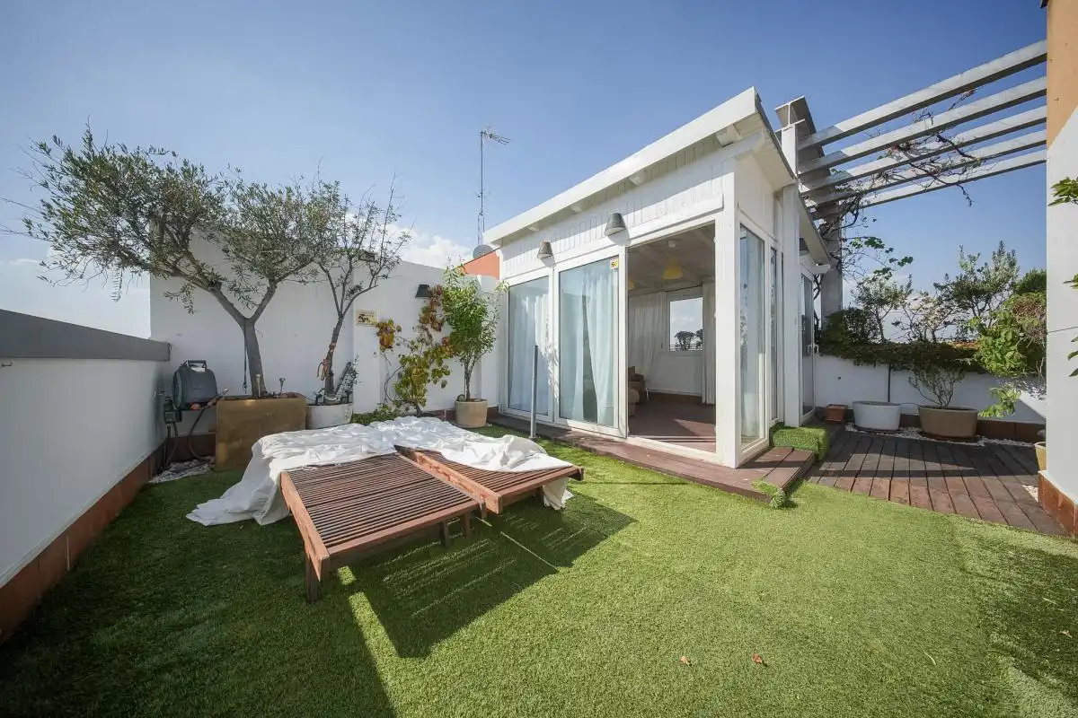 Terrace of Attic for sale in Madrid  with Air Conditioner, Heating and Private garden