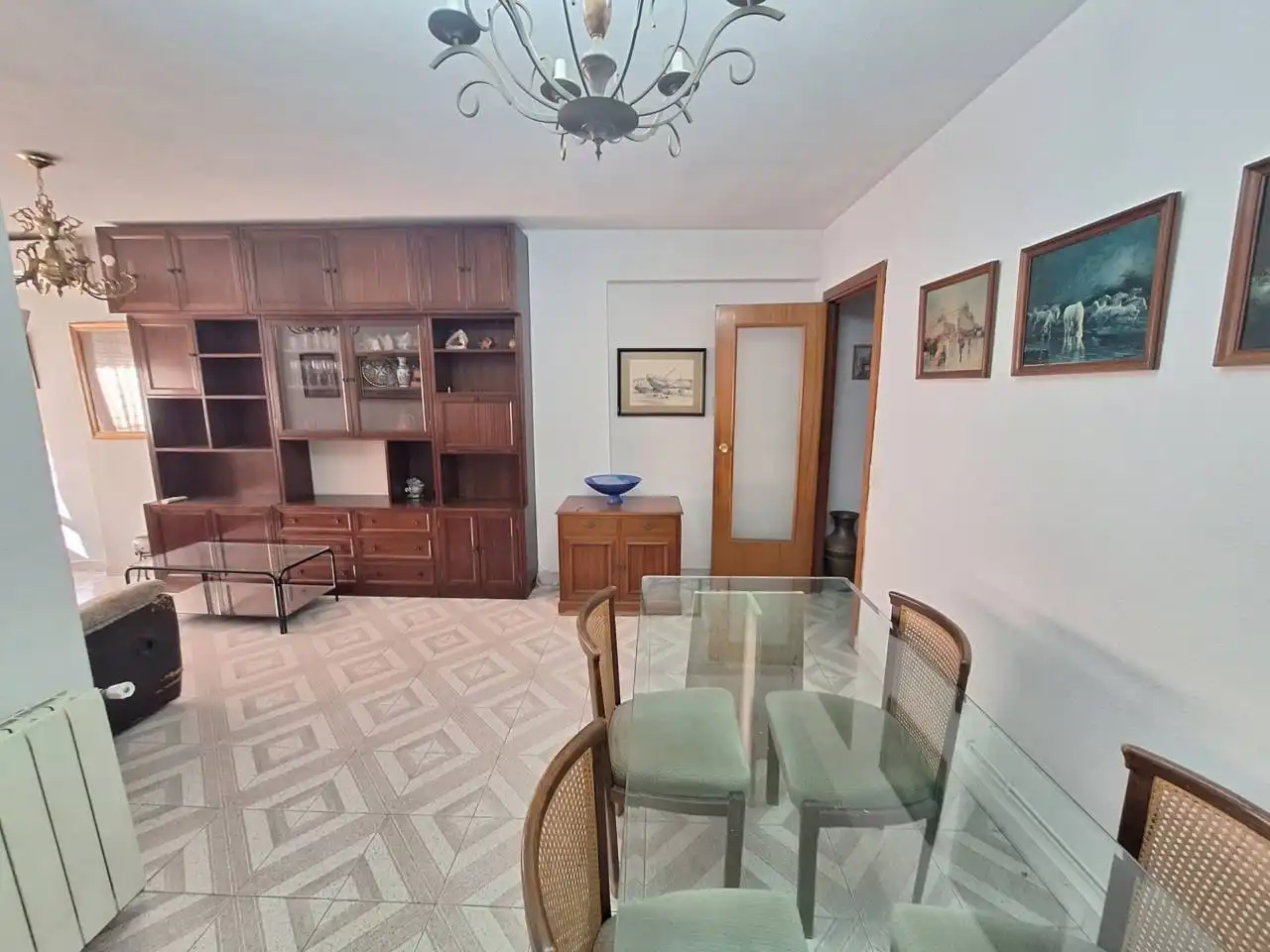 Living room of Flat for rent in Fuenlabrada  with Air Conditioner, Heating and Storage room