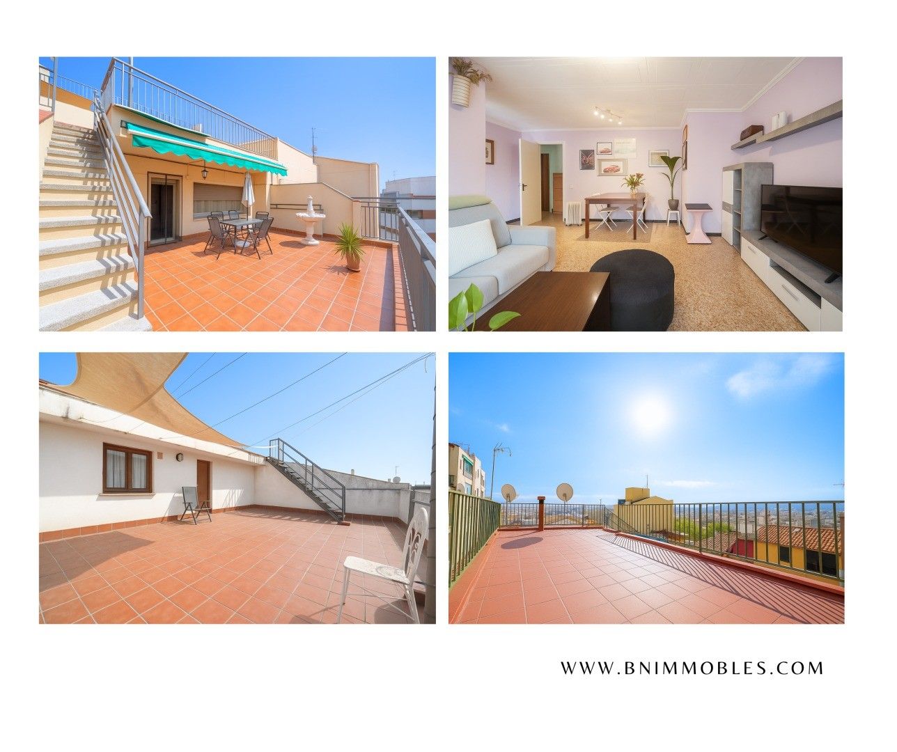 Exterior view of Attic for sale in Terrassa  with Terrace