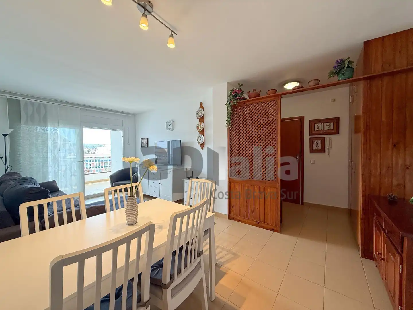 Vista exterior de Piso en venta en Lloret de Mar con Calefacción, Jardín privado y Terraza