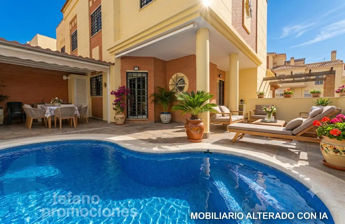Vista exterior de Casa adosada en venta en Málaga con Aire acondicionado, Calefacción y Jardín privado