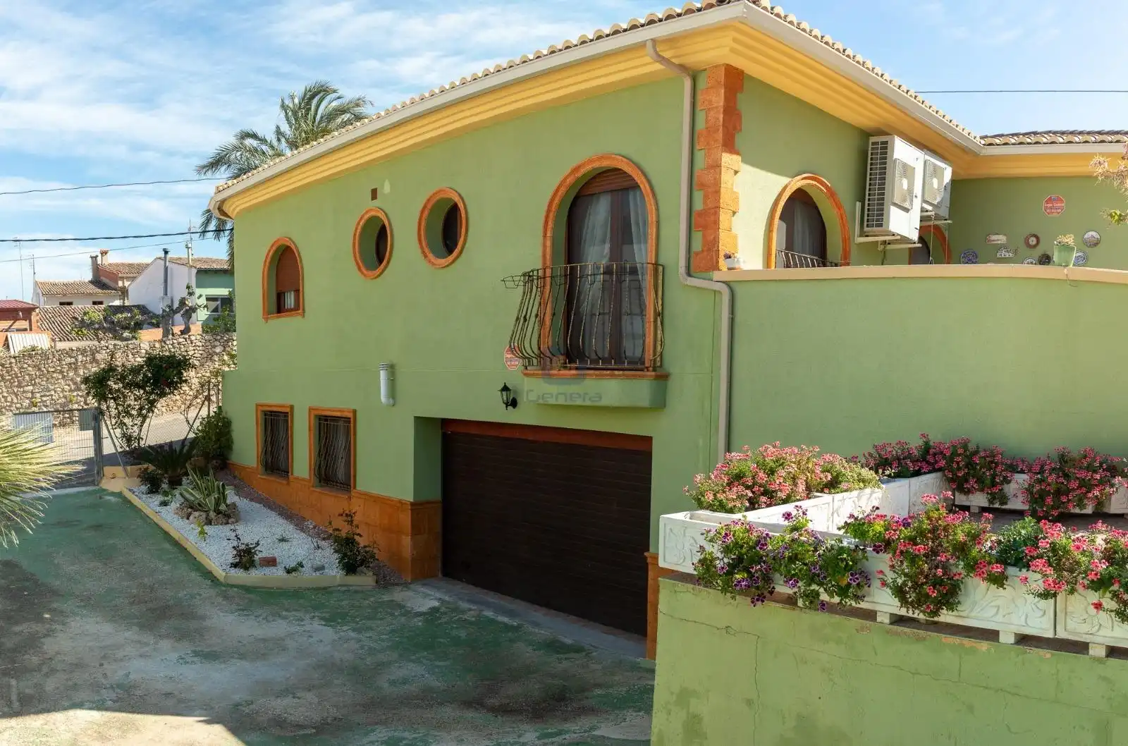 Vista exterior de Casa o chalet en venta en Beniatjar con Jardín privado, Terraza y Trastero