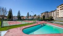 Swimming pool of Attic for sale in Jaca  with Heating, Private garden and Terrace