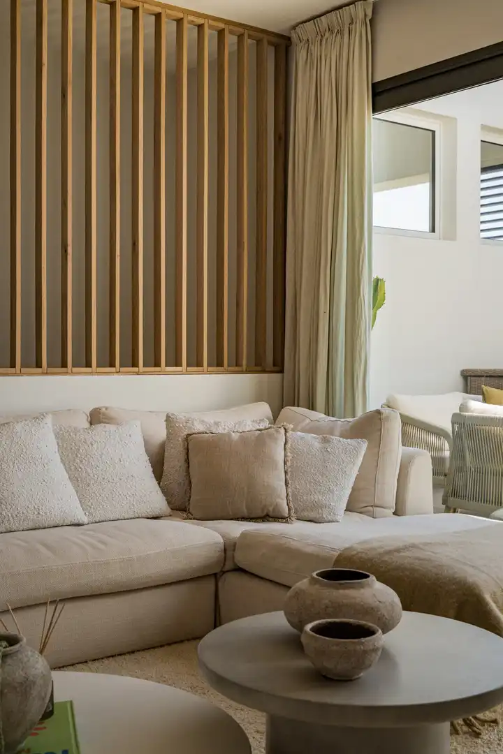Living room of Detached homes for sale in Mijas  with Private garden and Swimming Pool