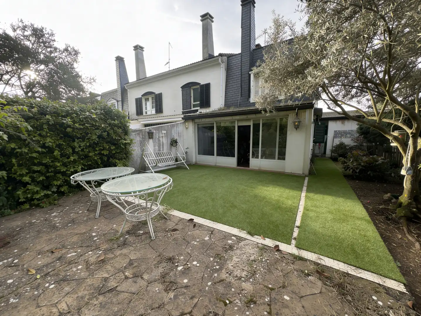 Jardín de Casa adosada en venta en Collado Mediano con Aire acondicionado, Calefacción y Jardín privado