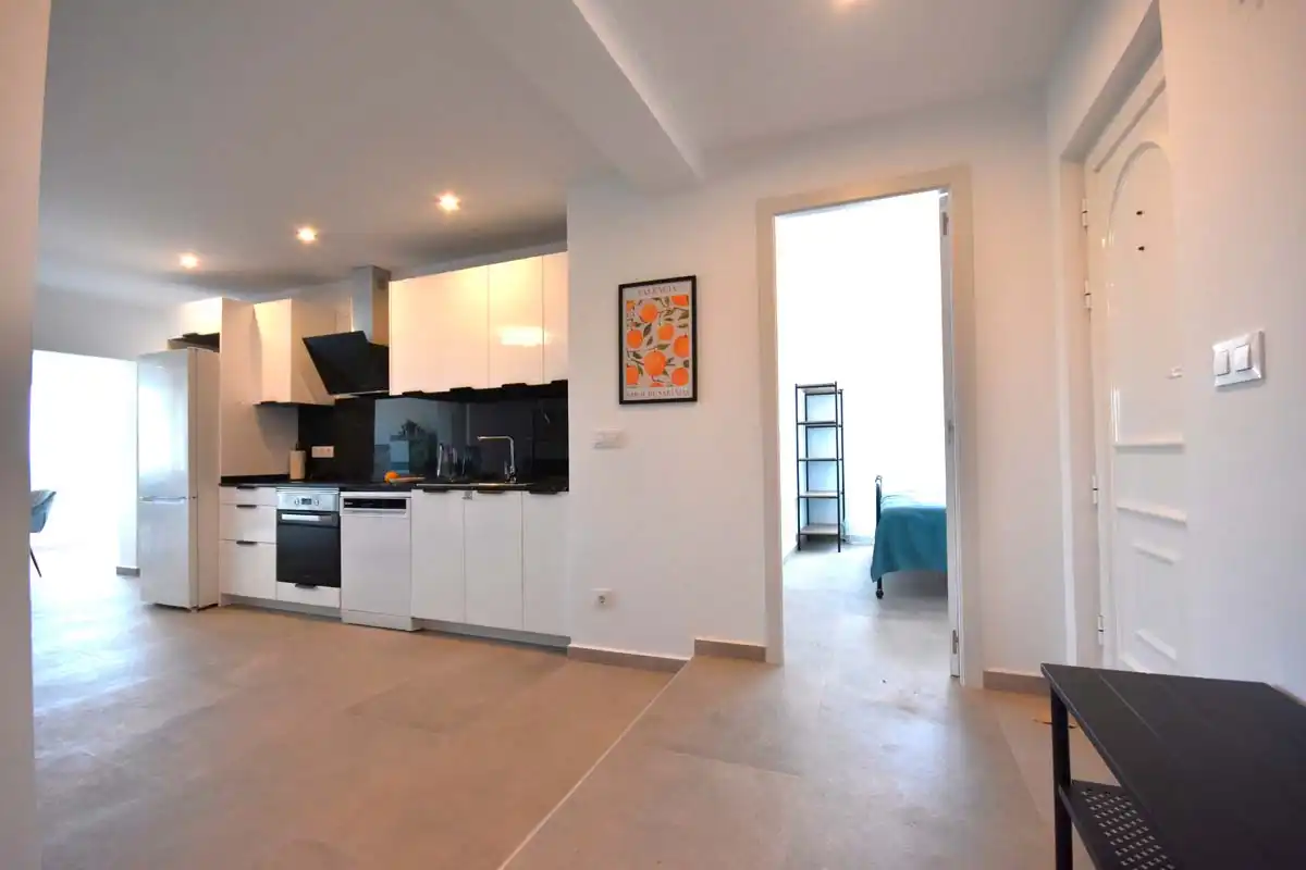 Cocina de Casa o chalet en venta en Calpe / Calp con Aire acondicionado, Jardín privado y Terraza