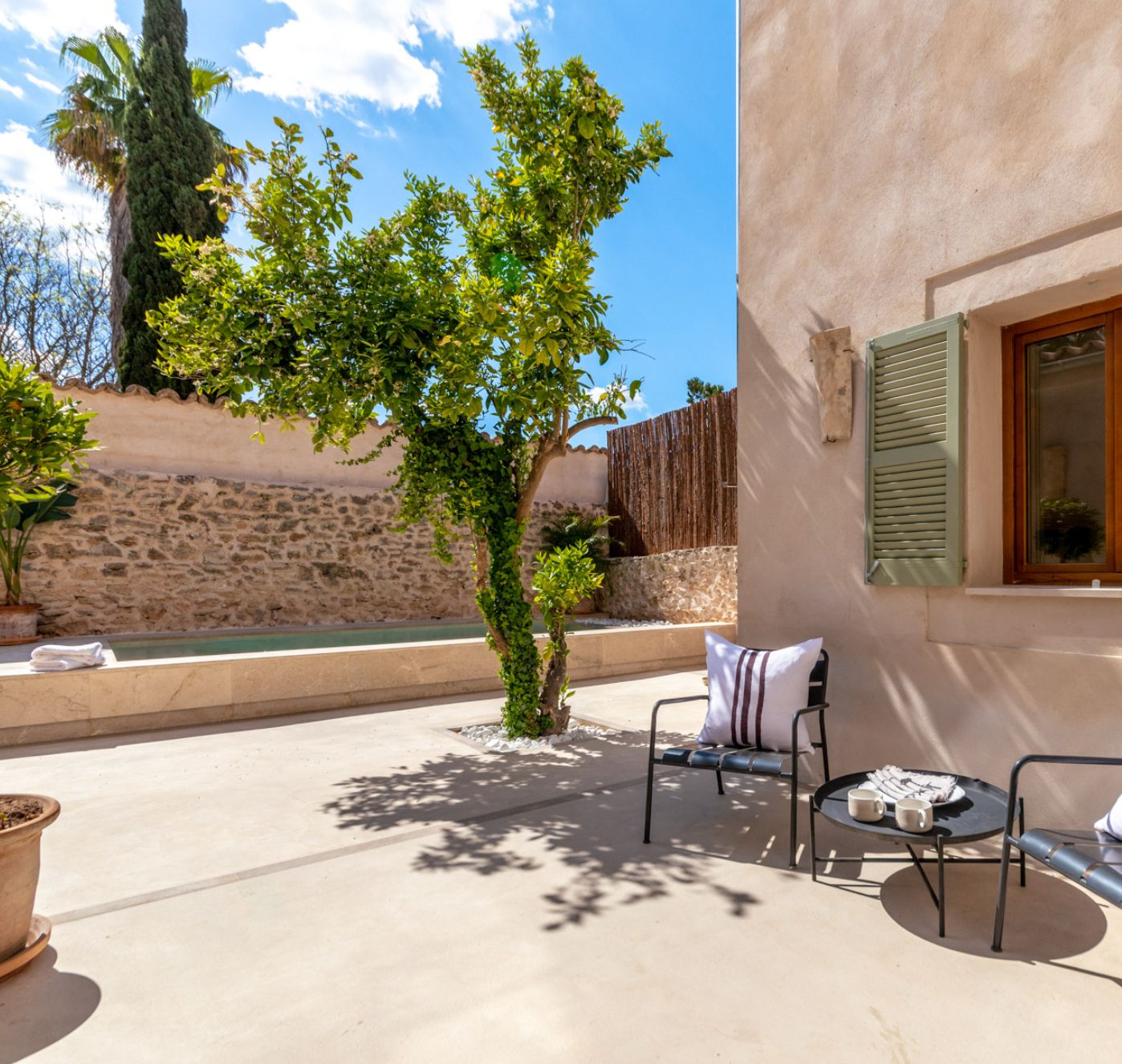 Terrace of Single-family semi-detached for sale in Ciutadella de Menorca  with Private garden, Terrace and Alarm