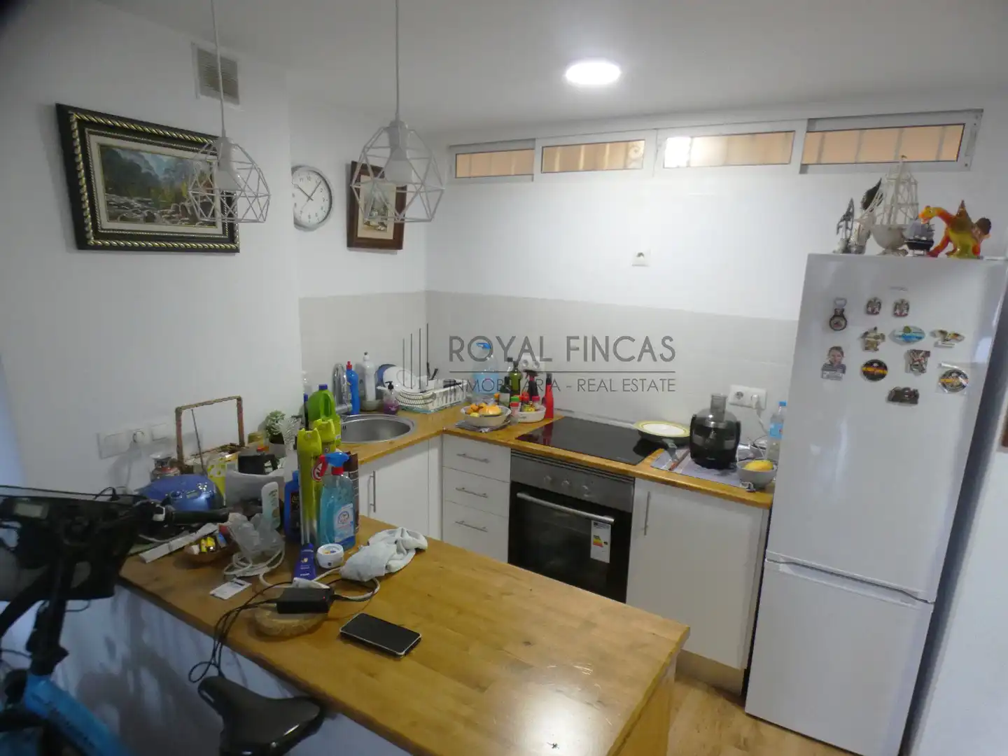 Cuina de Pis en venda en Benalmádena amb Jardí privat, Moblat i Balcó