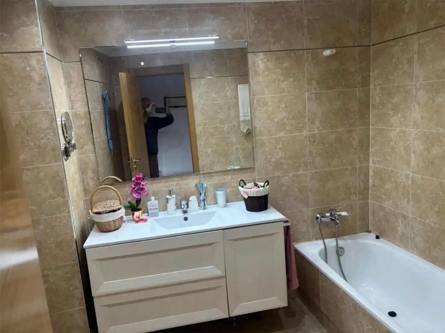Baño de Dúplex en venta en Peñafiel con Parquet, Trastero y Amueblado