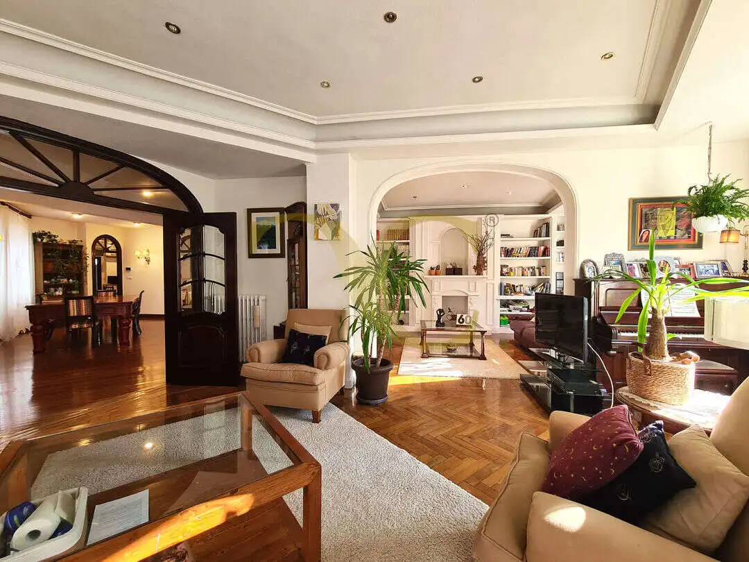 Living room of Flat for sale in Gijón   with Heating and Terrace