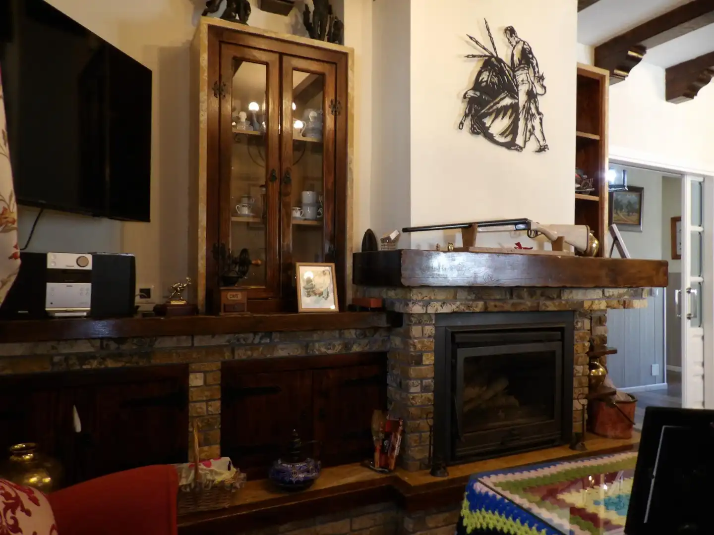 Living room of Houses for sale in Algeciras  with Air Conditioner, Private garden and Storage room