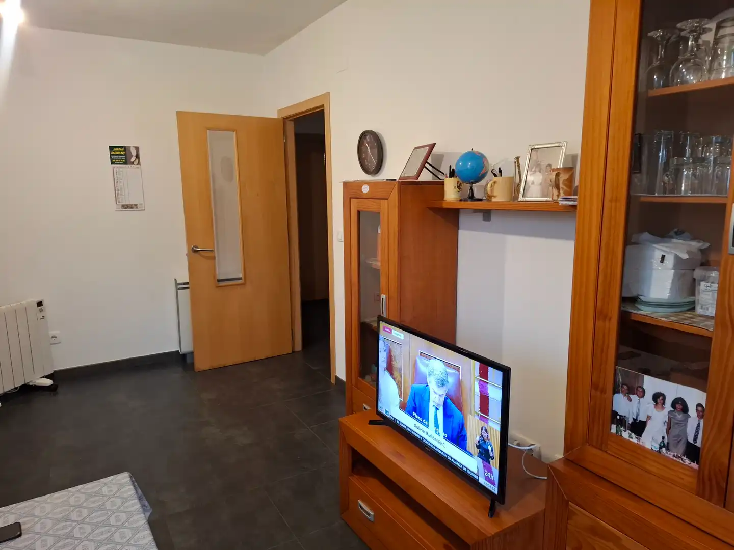 Living room of Flat for sale in Xove  with Heating, Terrace and Furnished