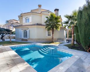 Swimming pool of House or chalet for sale in  Granada Capital  with Air Conditioner, Heating and Private garden