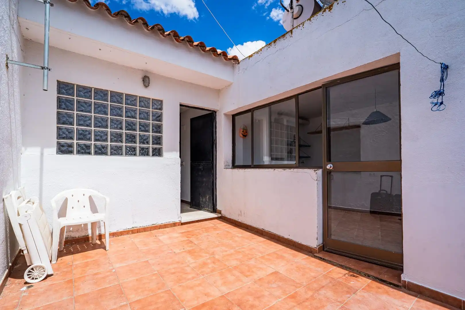 Terrassa de Casa o xalet en venda en Tomares amb Jardí privat, Terrassa i Traster