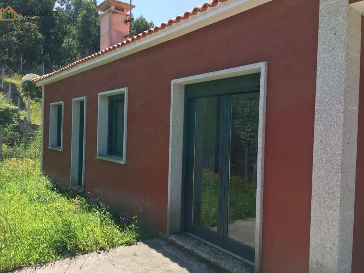 Exterior view of House or chalet for sale in Cangas   with Storage room and Furnished