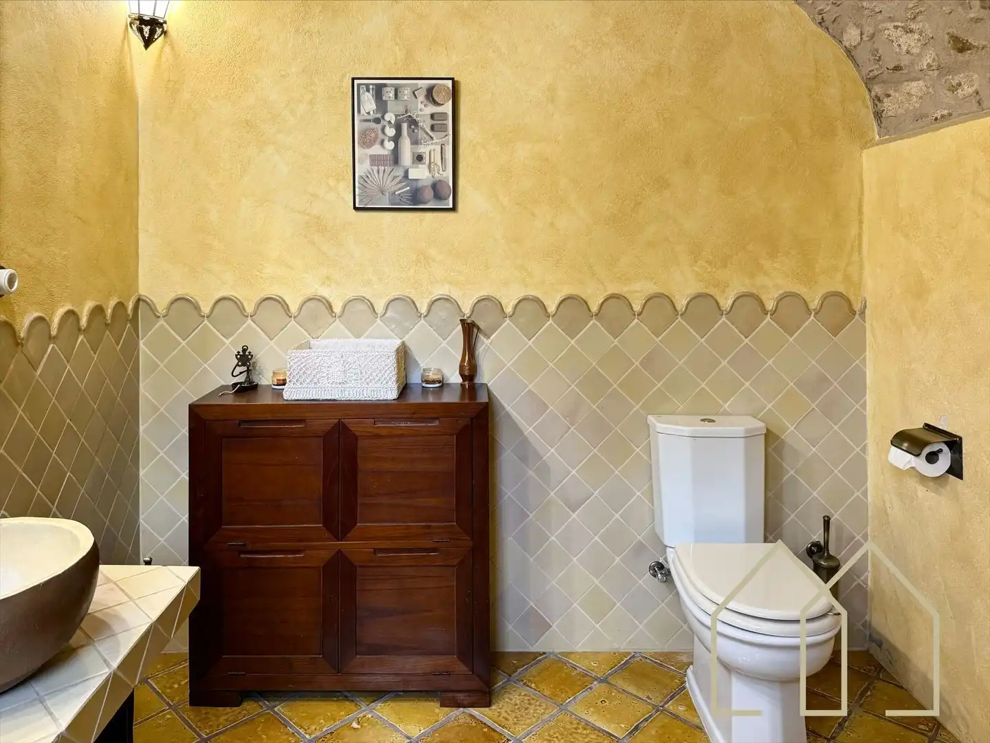 Baño de Casa o chalet en venta en Sant Joan de Mollet con Aire acondicionado, Calefacción y Jardín privado