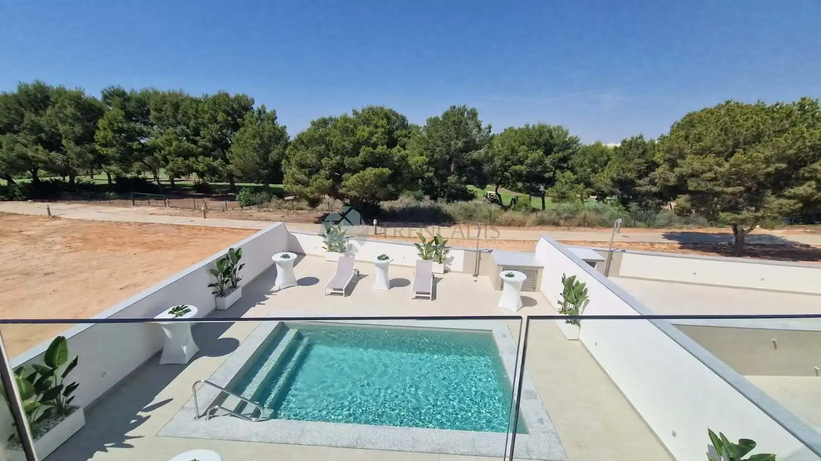 Jardín de Casa o chalet en venta en El Pinar de Campoverde