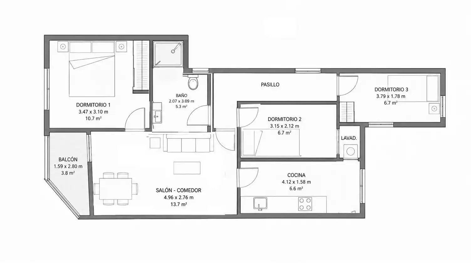 Piso en venta en Mollet del Vallès con Calefacción, Horno y Balcón