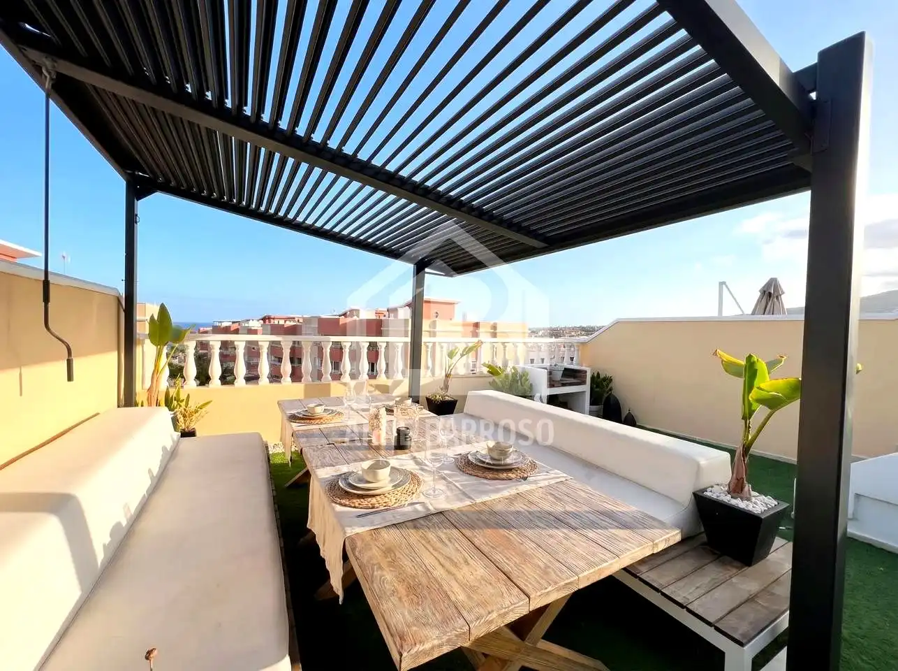 Terraza de Piso de alquiler en Arona