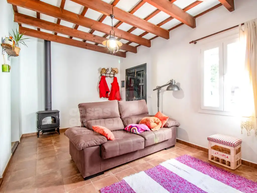 Wohnzimmer von Haus oder Chalet zum Verkauf in Sant Lluís mit Terrasse