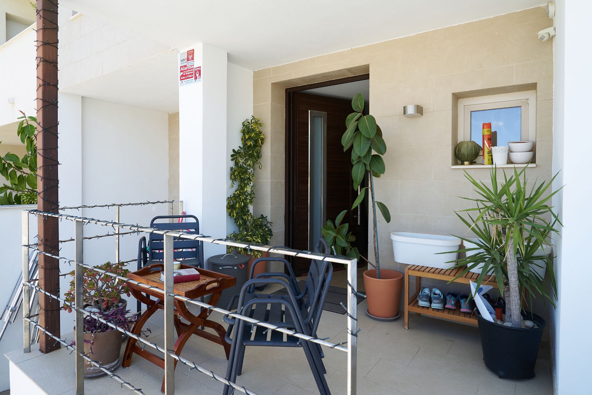 Terrace of Single-family semi-detached for sale in  Jaén Capital  with Air Conditioner, Heating and Terrace