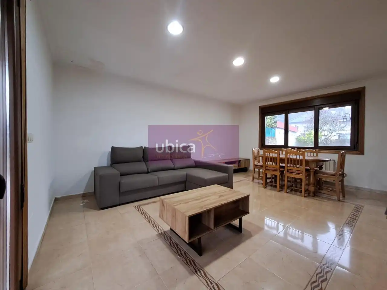 Living room of Houses for rent in Ponteareas  with Heating, Private garden and Terrace