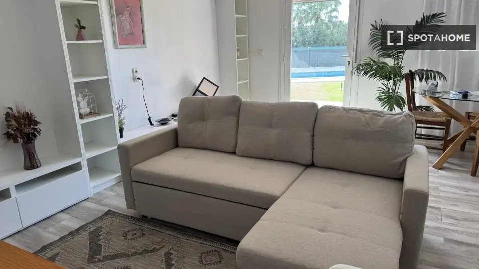 Living room of Apartments for share in Mijas  with Air Conditioner, Heating and Terrace
