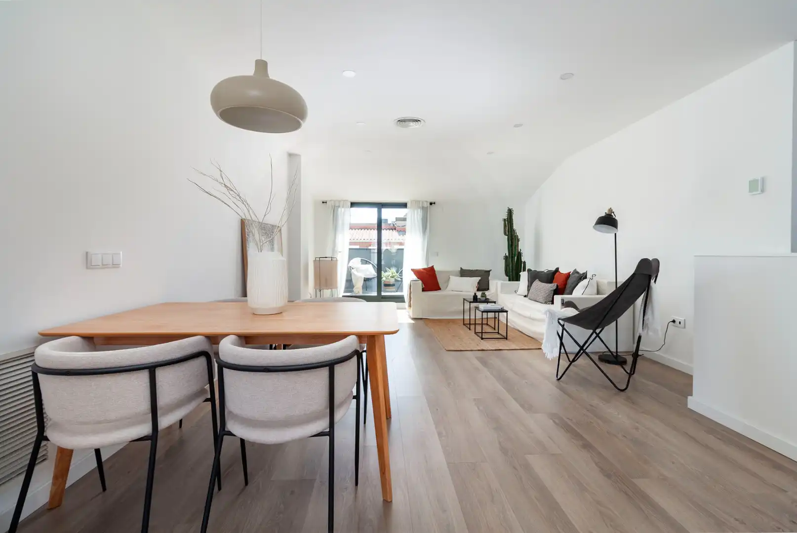 Sala de estar de Dúplex en venta en Terrassa con Aire acondicionado, Calefacción y Parquet