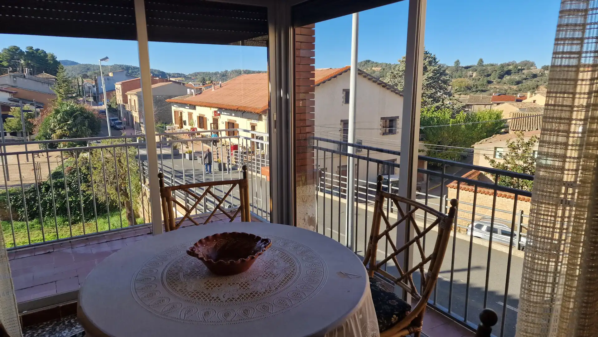 Balcony of Houses for sale in La Pobla de Cérvoles  with Heating, Private garden and Terrace