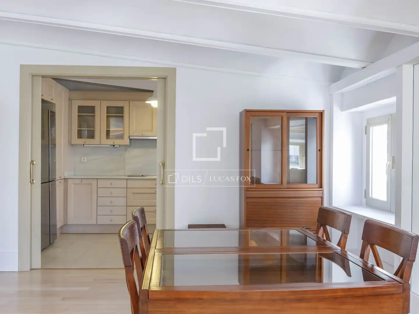 Comedor de Piso de alquiler en Valencia con Aire acondicionado, Calefacción y Parquet