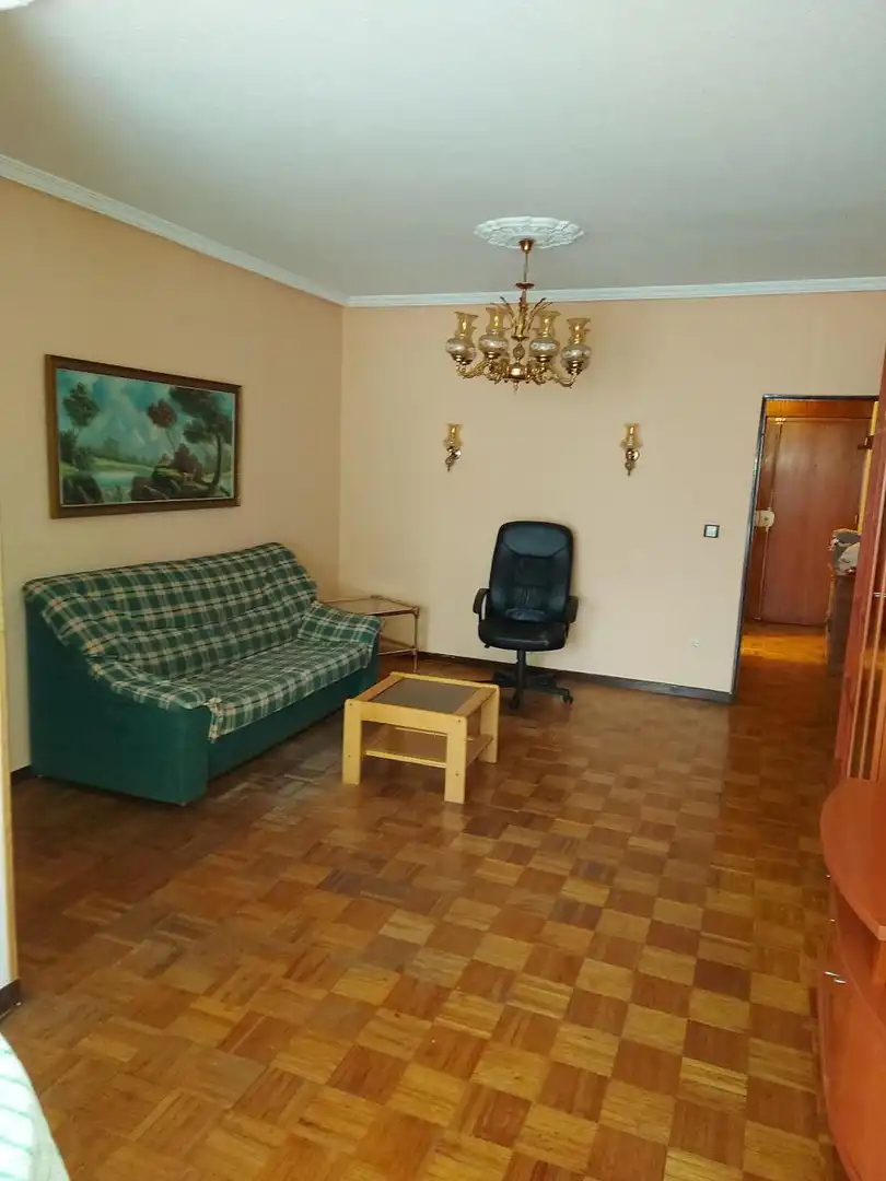 Sala de estar de Piso de alquiler en Alcalá de Henares con Terraza, Amueblado y Balcón