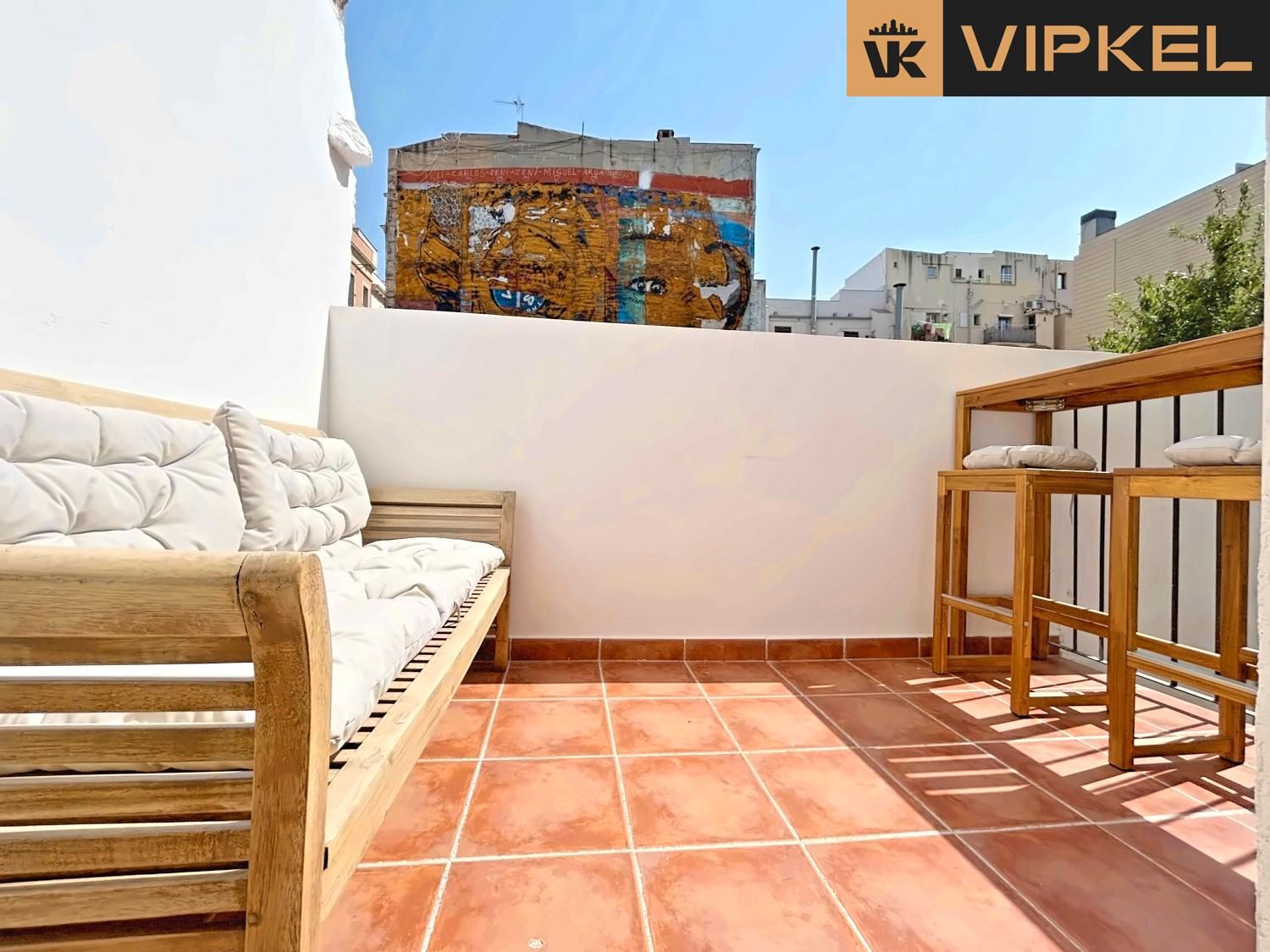 Terrace of Flat for sale in  Barcelona Capital  with Terrace